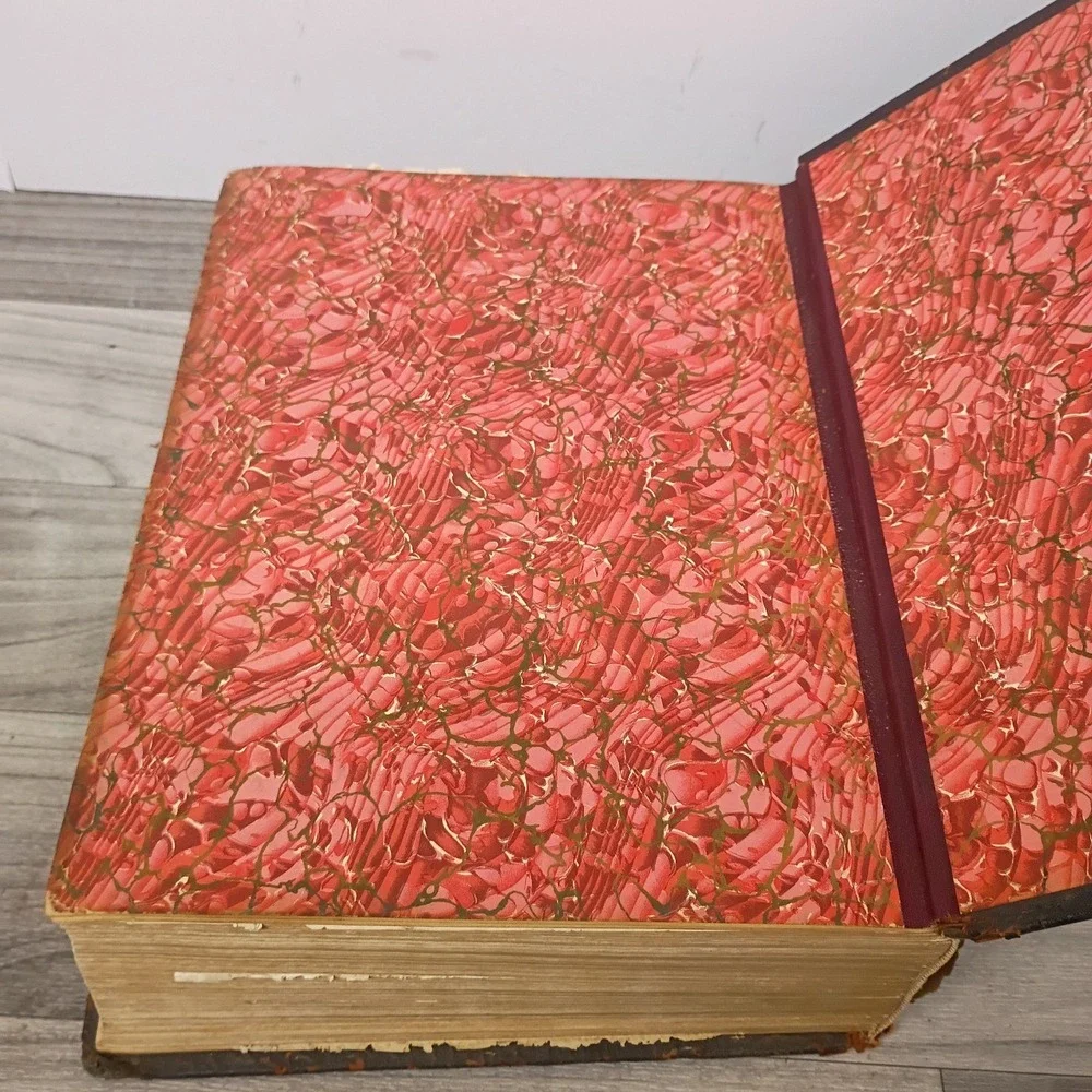 Vtg Webster's New International Dictionary, 1909 India Paper Ed Printed 1927